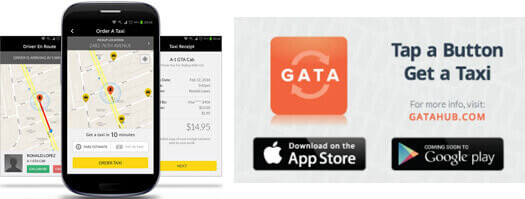 Book Your Cab Here- GATA App